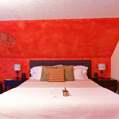 Blacks Burg Bed & Breakfast Virginia Zen King Bed