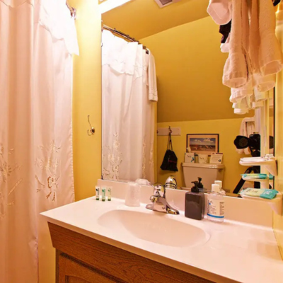 Blacks Burg Bed & Breakfast Virginia Zen King Bathroom
