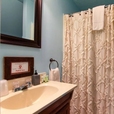 Blacks Burg Bed & Breakfast Cozy Room Bathroom