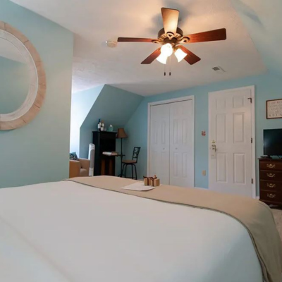 Blacks Burg Bed & Breakfast Cozy Room Ceiling